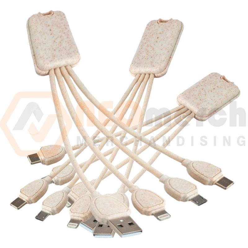 CABLE MULTIPUERTO FIBRA DE TRIGO